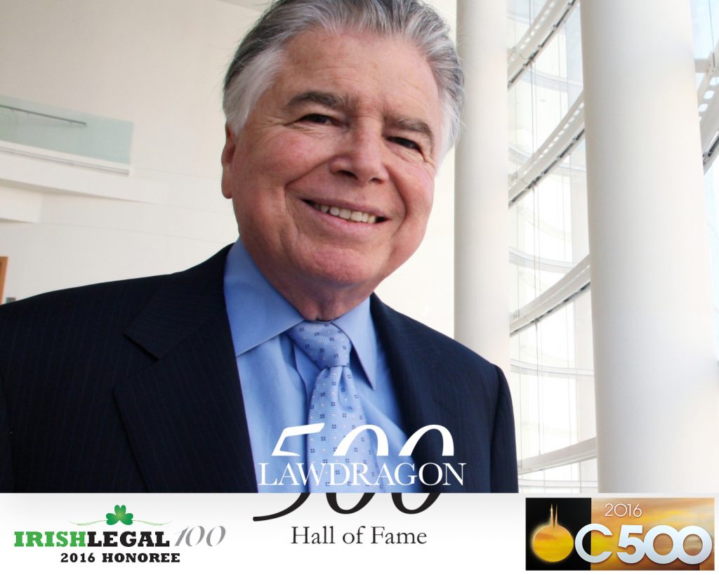 Wylie Aitken Named to the LawDragon Hall of Fame, OC500, and Irish Legal 100